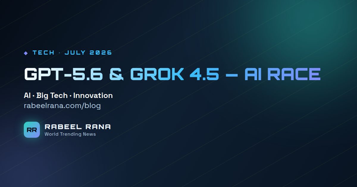 The AI Model Race Heats Up: GPT-5.6, Grok 4.5 and a $2 Price War