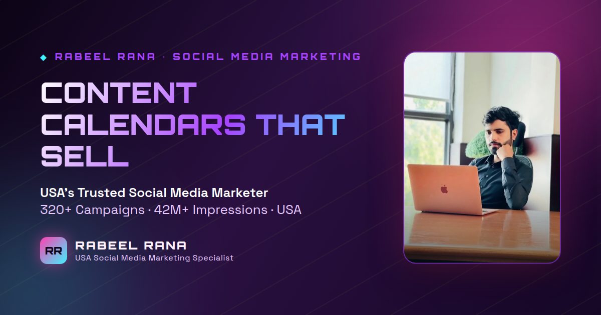 The Social Media Content Calendar That Actually Drives Sales