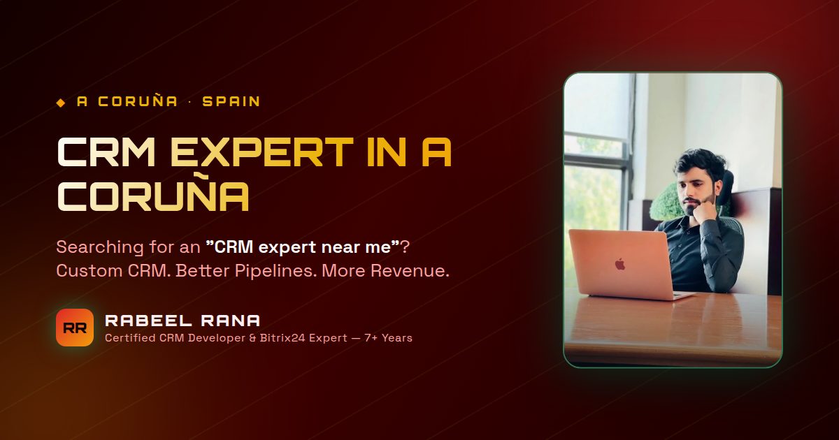 CRM Expert in A Coruna — Rabeel Rana