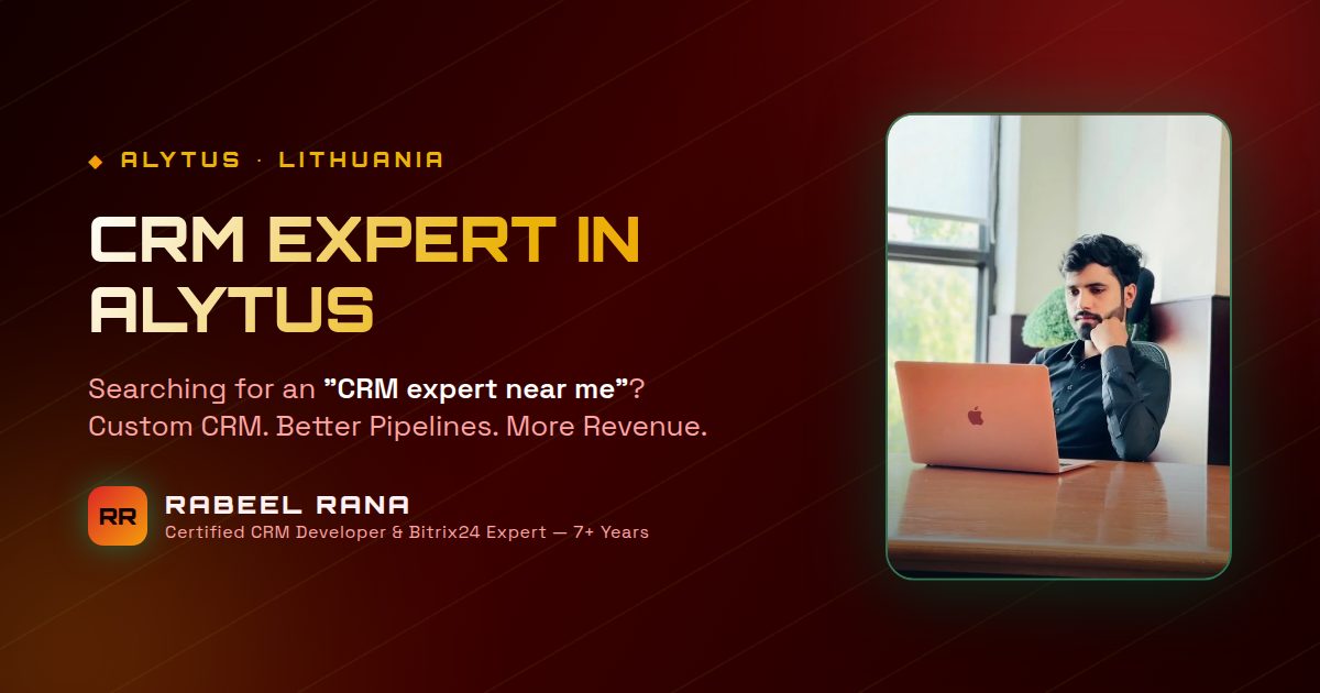 CRM Expert in Alytus — Custom CRM Development & CRM Consultancy