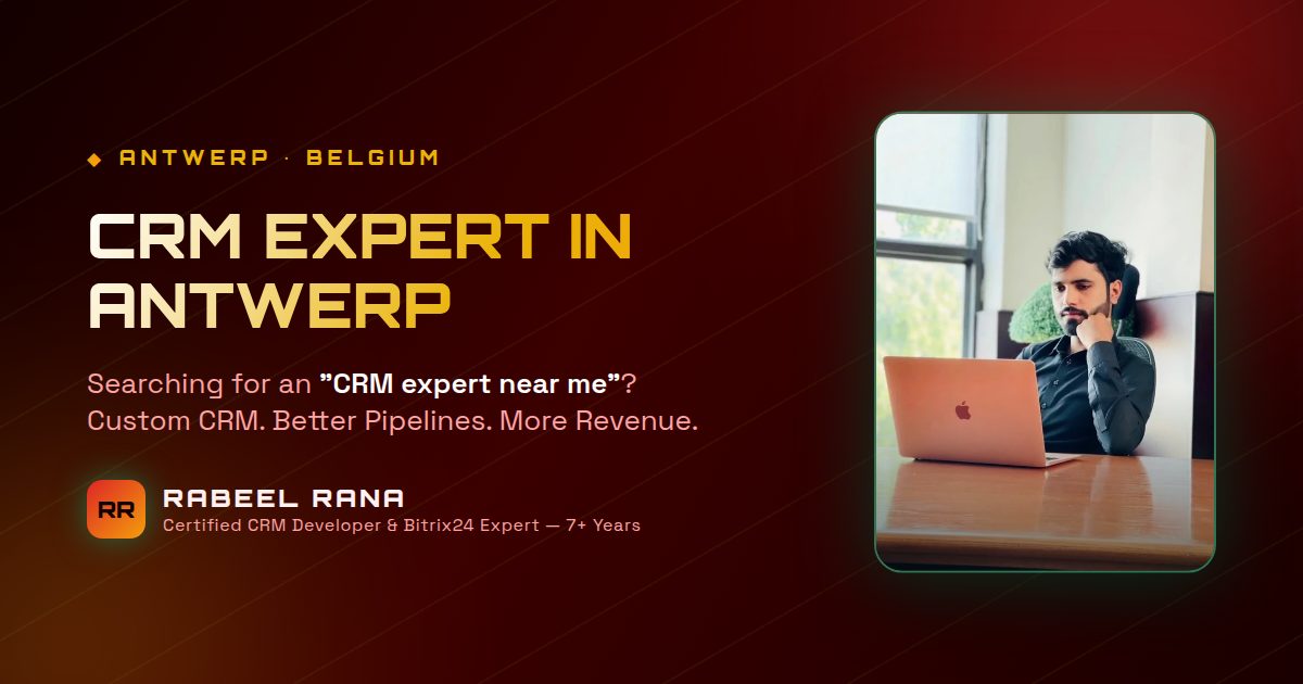 CRM Expert in Antwerp — Custom CRM Development & CRM Consultancy