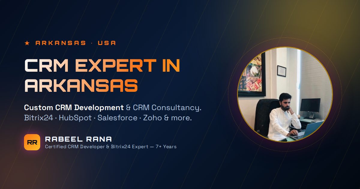 CRM Expert in Arkansas — Custom CRM Development & CRM Consultancy Services