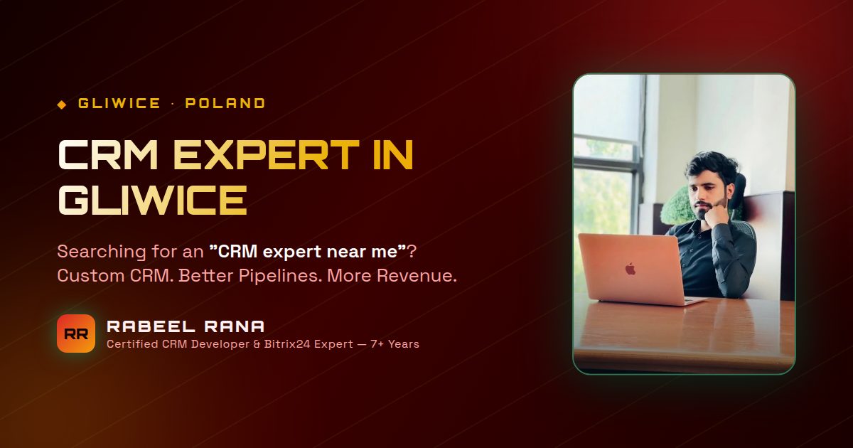 CRM Expert in Gliwice — Custom CRM Development & CRM Consultancy