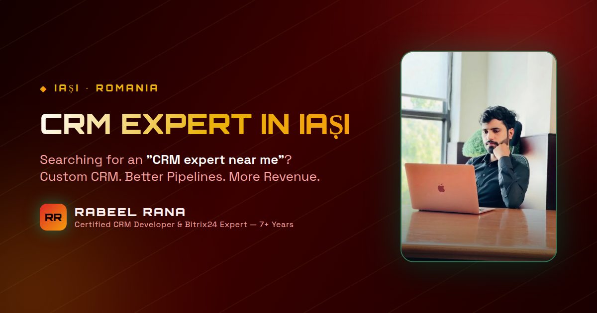 CRM Expert in Iasi — Custom CRM Development & CRM Consultancy