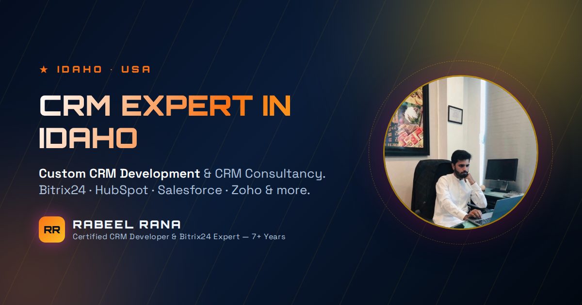 CRM Expert in Idaho — Custom CRM Development & CRM Consultancy Services