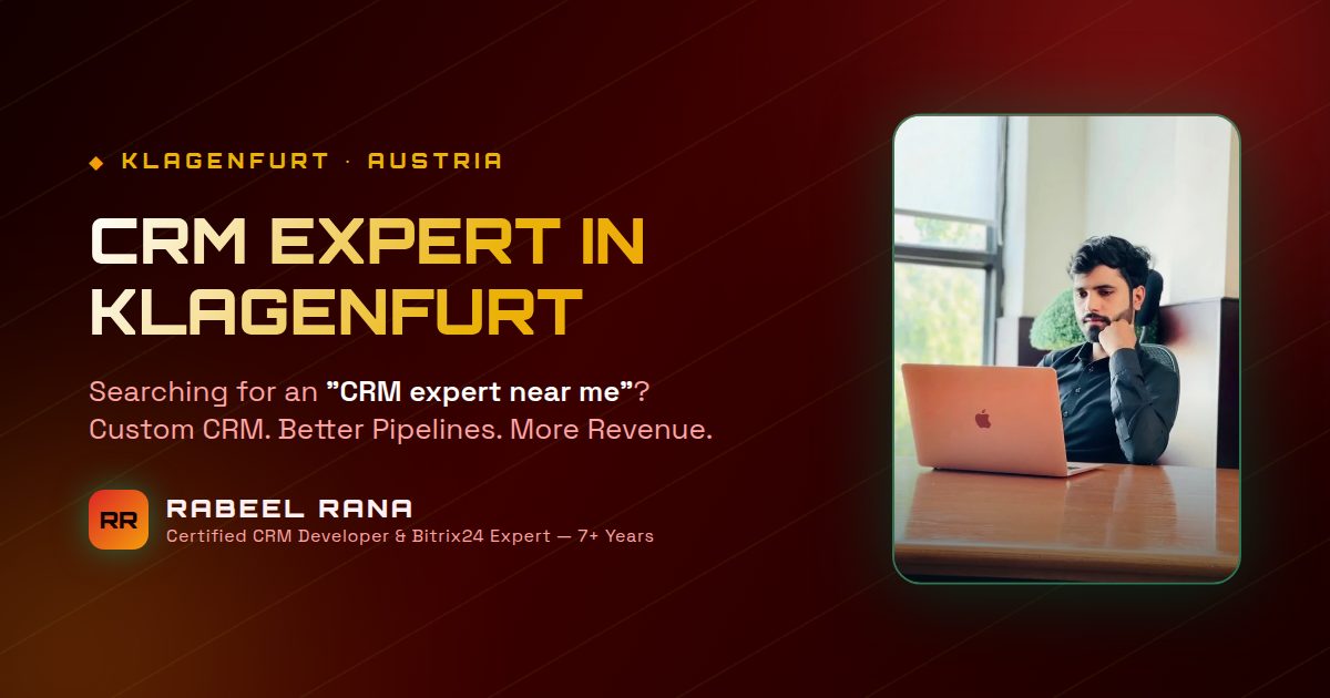 CRM Expert in Klagenfurt — Rabeel Rana