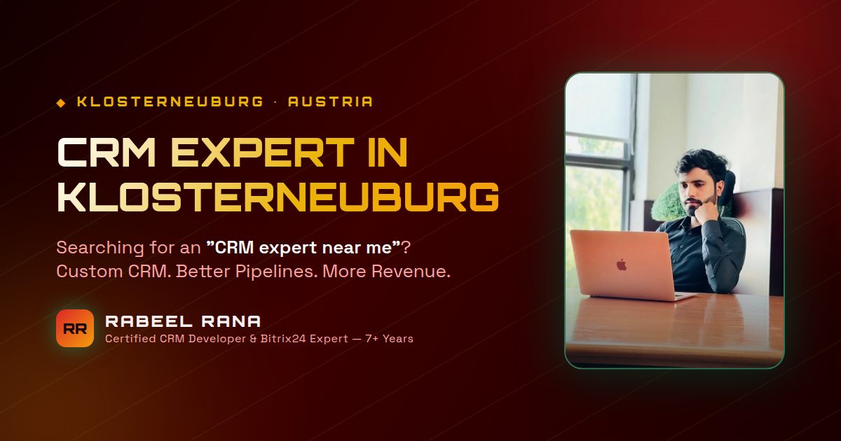 CRM Expert in Klosterneuburg — Custom CRM Development & CRM Consultancy