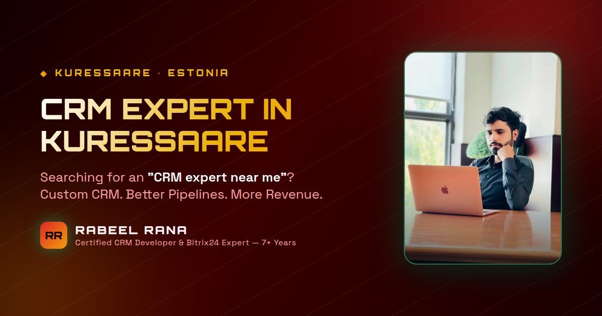 CRM Expert in Kuressaare — Rabeel Rana