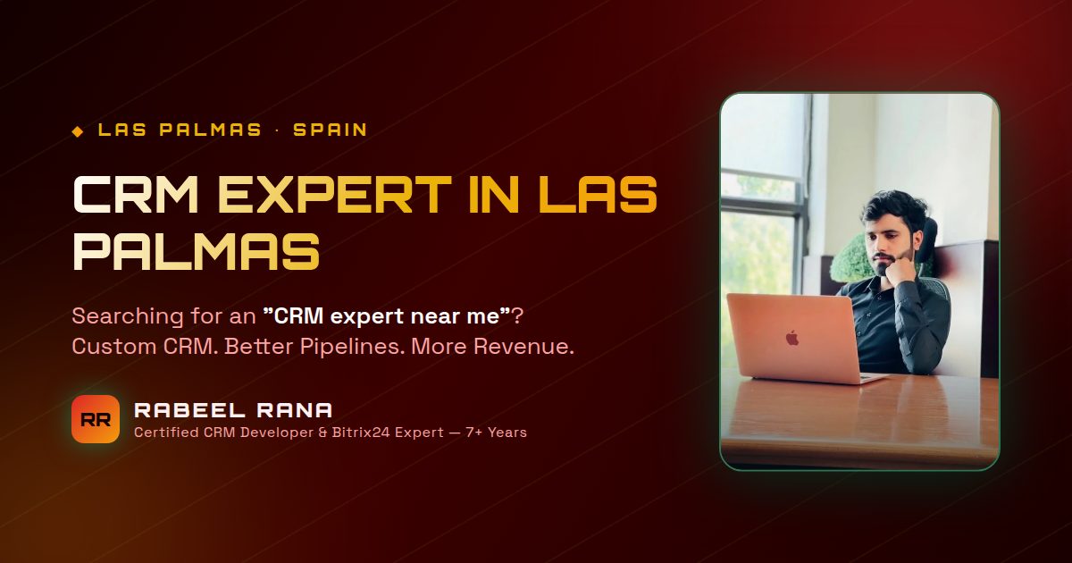 CRM Expert in Las Palmas — Rabeel Rana