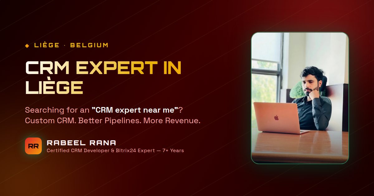 CRM Expert in Liege — Custom CRM Development & CRM Consultancy