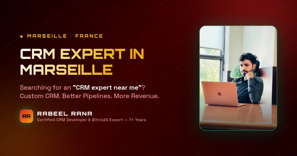 CRM Expert in Marseille — Custom CRM Development & CRM Consultancy