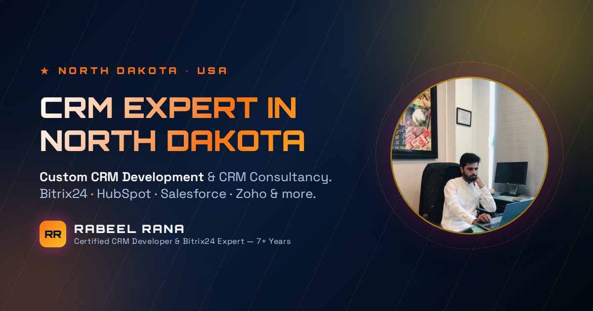 CRM Expert in North Dakota — Custom CRM Development & CRM Consultancy Services