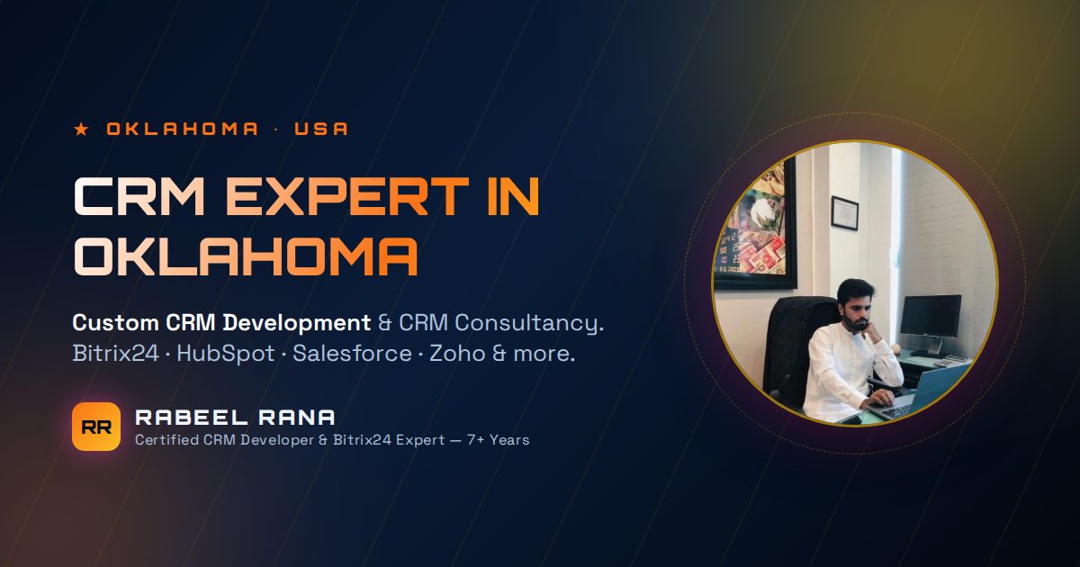 CRM Expert in Oklahoma — Custom CRM Development & CRM Consultancy Services