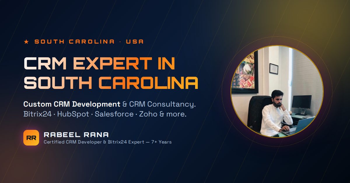 CRM Expert in South Carolina — Custom CRM Development & CRM Consultancy Services