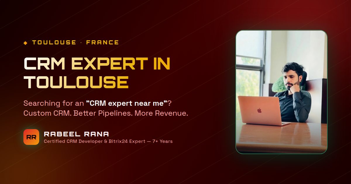 CRM Expert in Toulouse — Custom CRM Development & CRM Consultancy