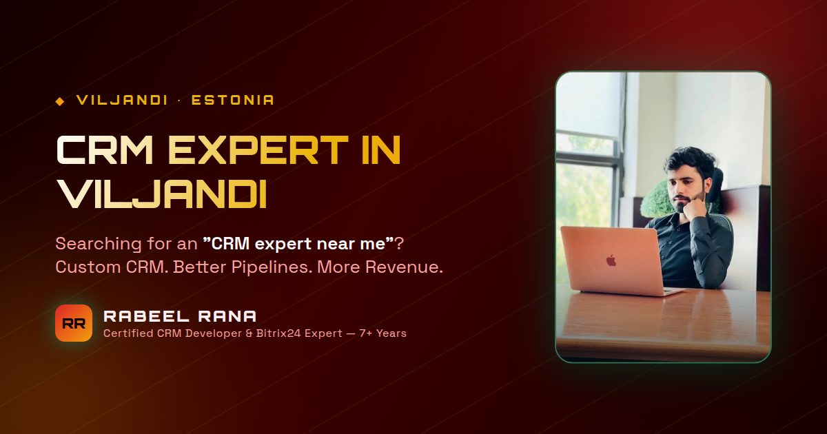 CRM Expert in Viljandi — Rabeel Rana