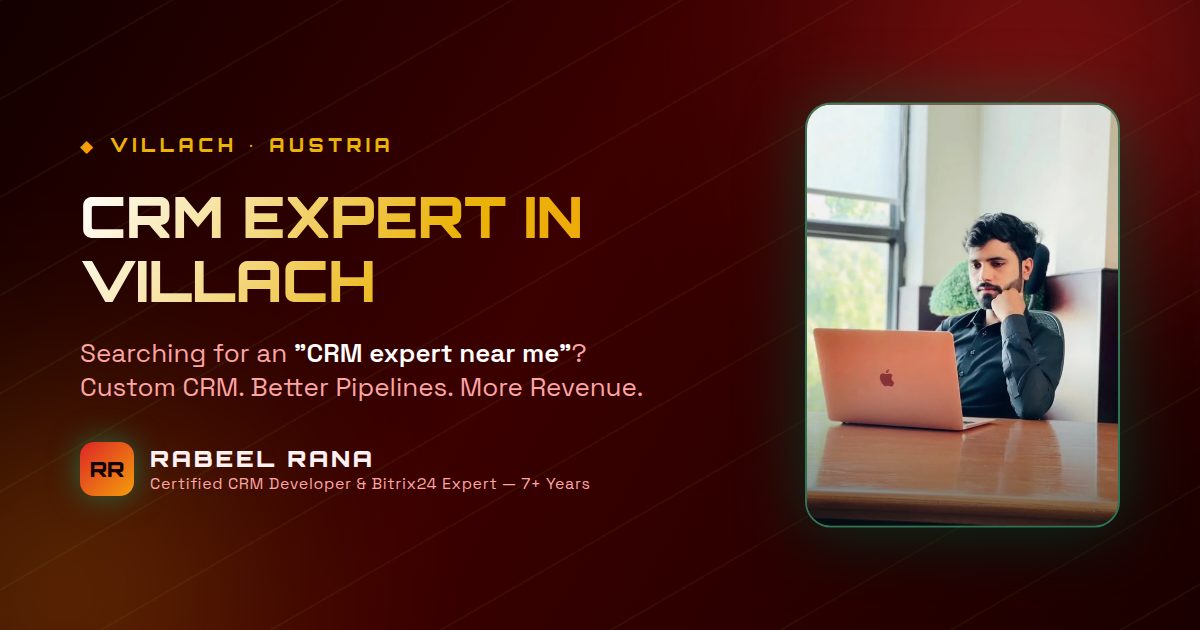 CRM Expert in Villach — Custom CRM Development & CRM Consultancy