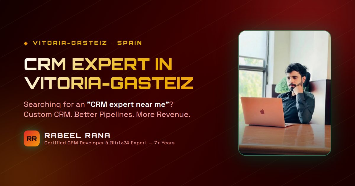 CRM Expert in Vitoria Gasteiz — Custom CRM Development & CRM Consultancy