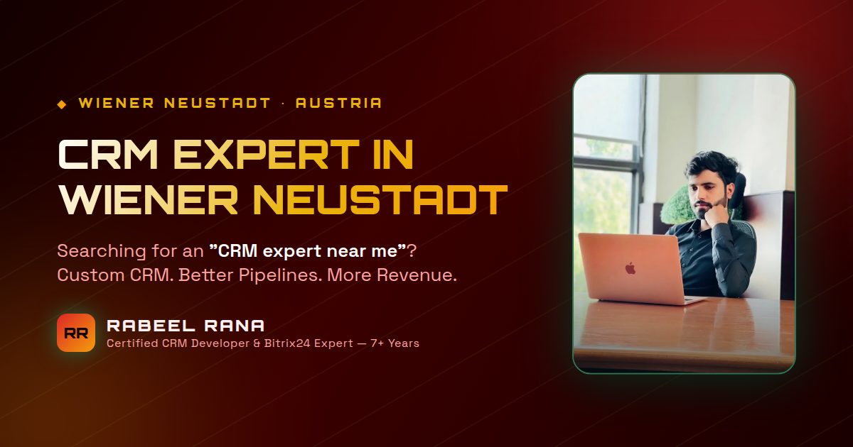 CRM Expert in Wiener Neustadt — Custom CRM Development & CRM Consultancy