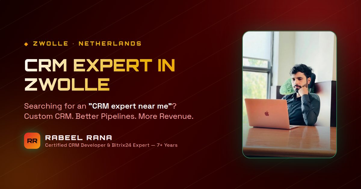CRM Expert in Zwolle — Custom CRM Development & CRM Consultancy