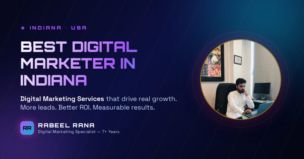 Best Digital Marketer in Indiana — Digital Marketing Services That Deliver Real Growth