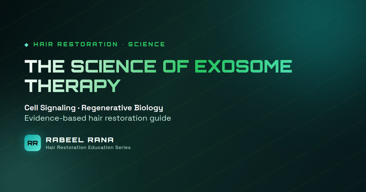 How Exosome Therapy Works for Hair: The Cell-Signaling Science