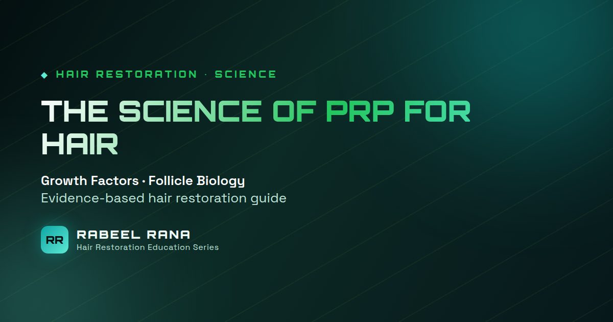 How PRP Works for Hair: The Science of Growth Factors Explained