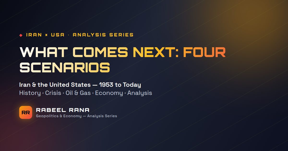 Iran and the USA After the War: Four Scenarios for What Comes Next