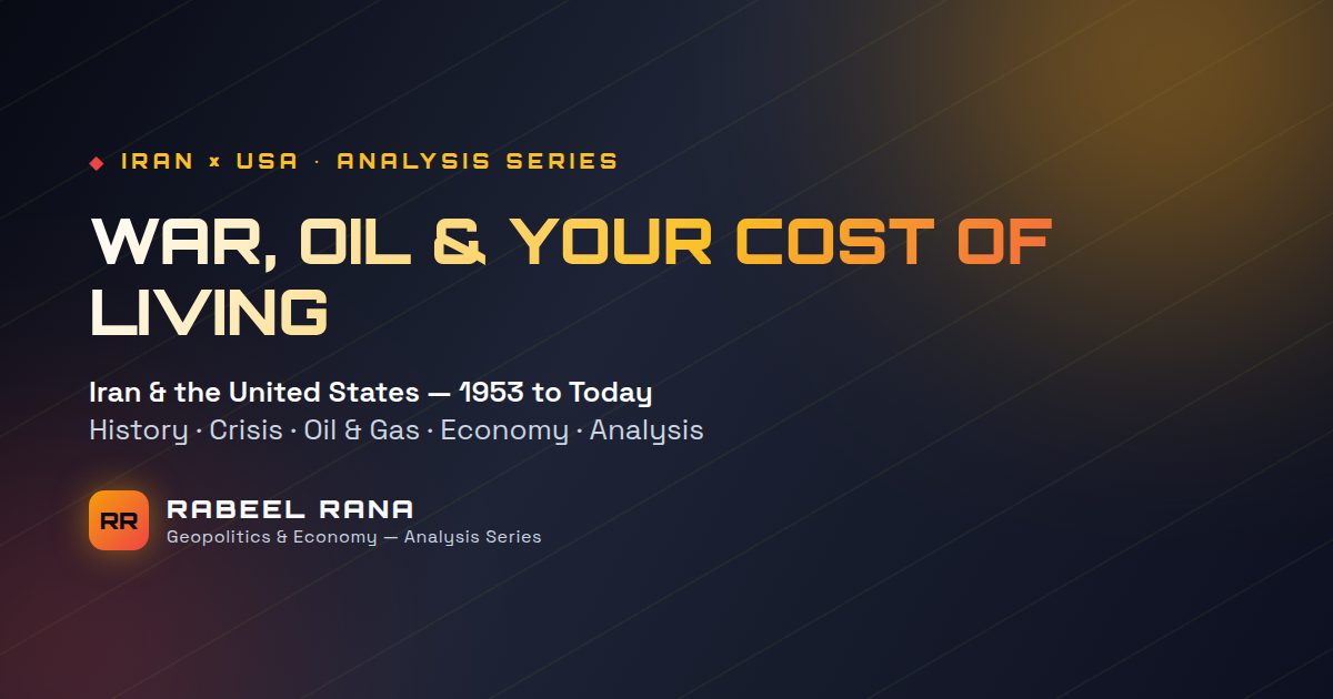 The Inflation Effect: How Iran–US Conflict Reaches Your Cost of Living