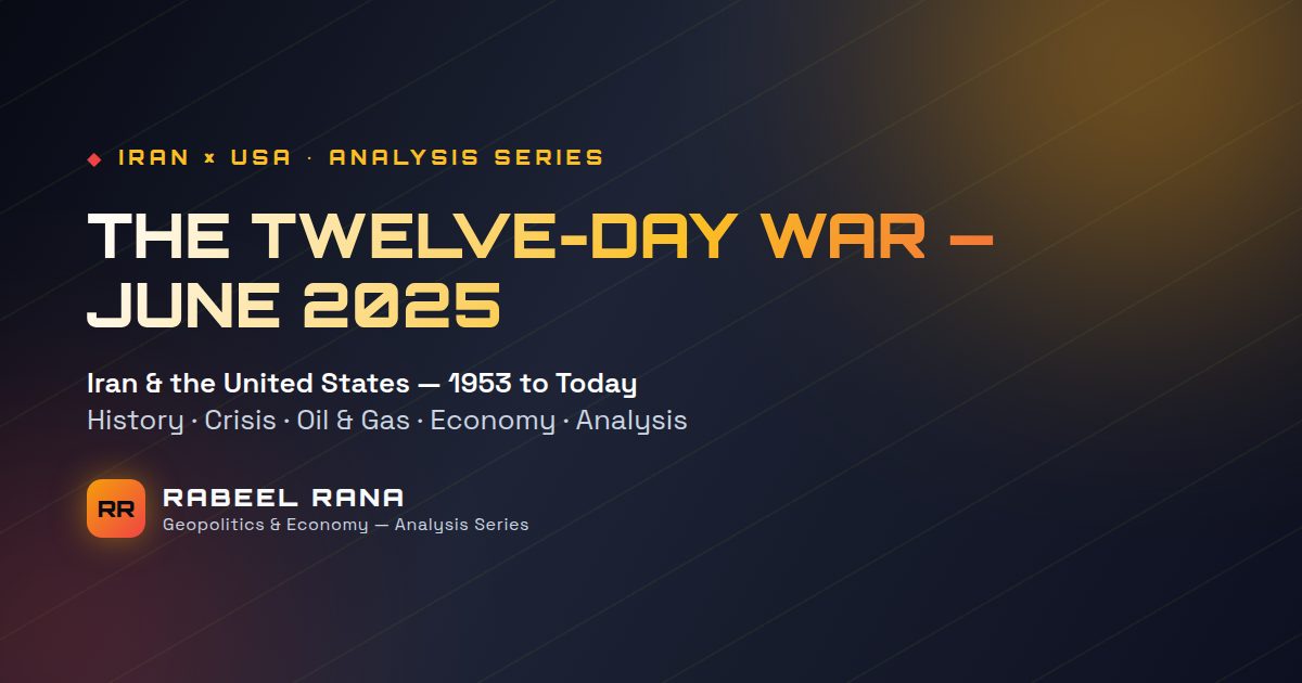 The Twelve-Day War of June 2025: How Israel and the US Struck Iran