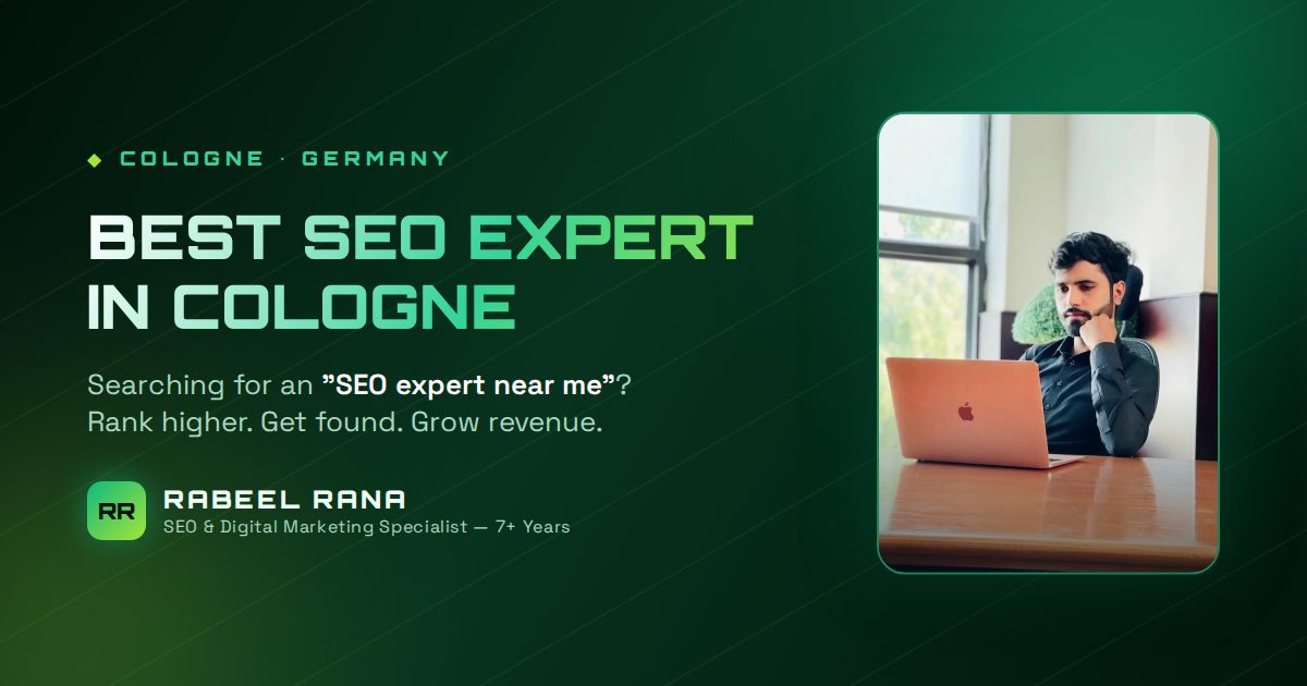Best SEO Expert in Cologne — Turn Google Searches into Customers
