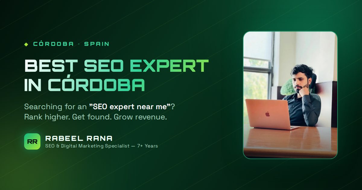 Best SEO Expert in Córdoba — What Professional SEO Should Look Like