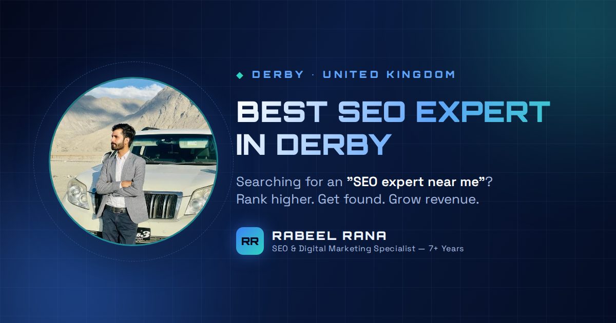 Best SEO Expert in Derby — Rank Higher, Get Found, Grow Revenue