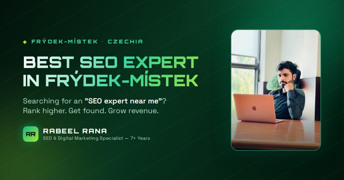 Best SEO Expert in Frýdek-Místek — Rabeel Rana