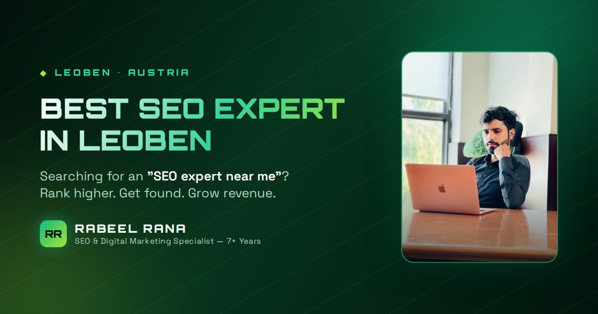 Best SEO Expert in Leoben — Rabeel Rana