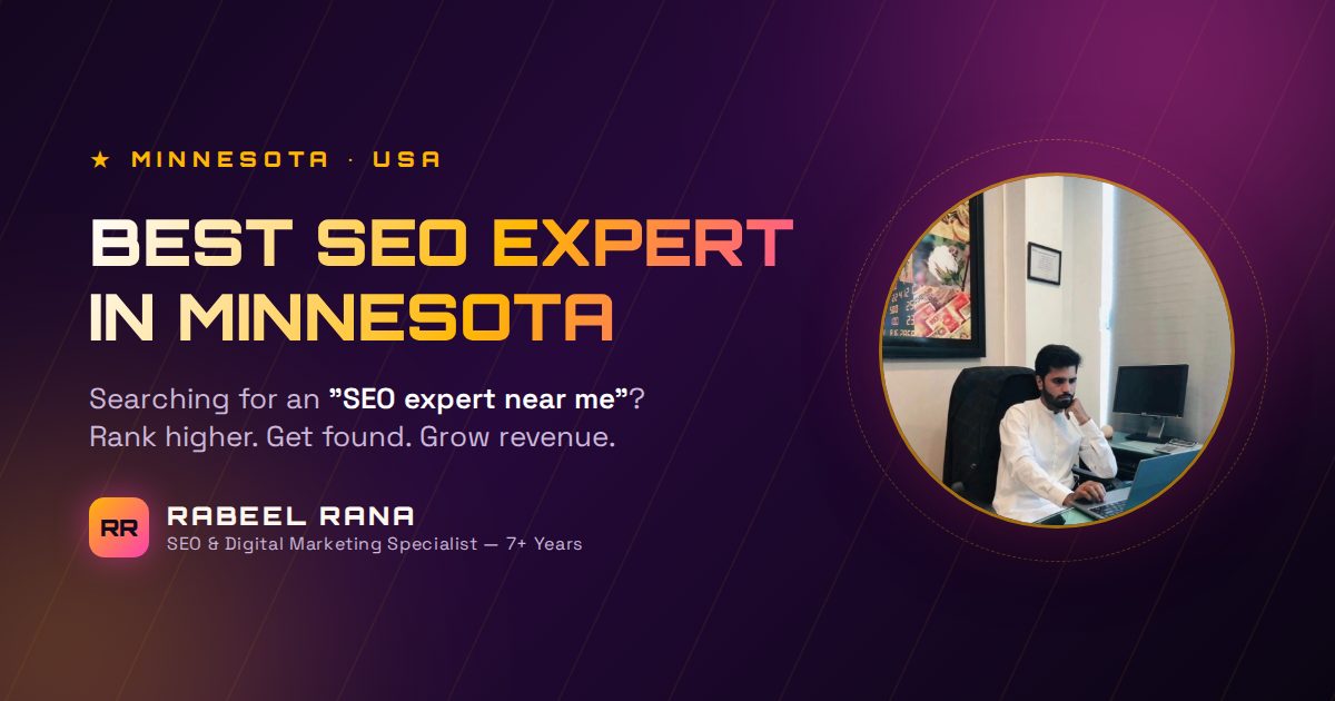 Best SEO Expert in Minnesota — What Professional SEO Should Look Like