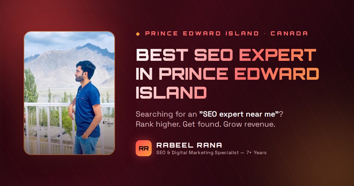 Best SEO Expert in Prince Edward Island — What Professional SEO Should Look Like