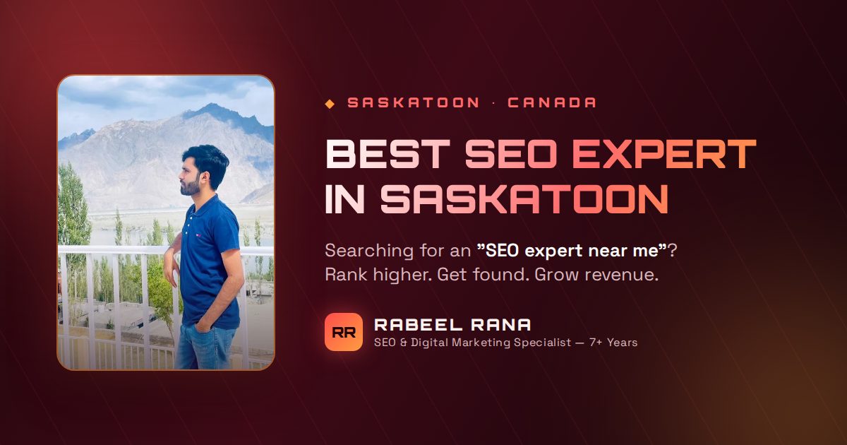Best SEO Expert in Saskatoon — Turn Google Searches into Customers