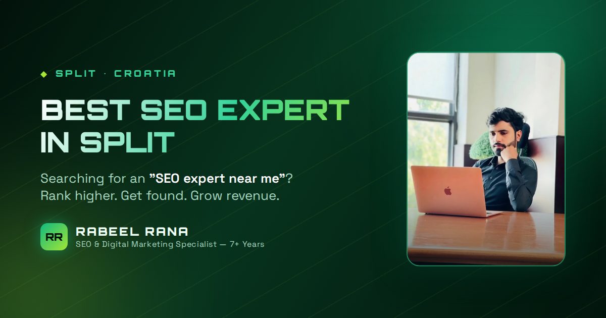 Best SEO Expert in Split — Rabeel Rana