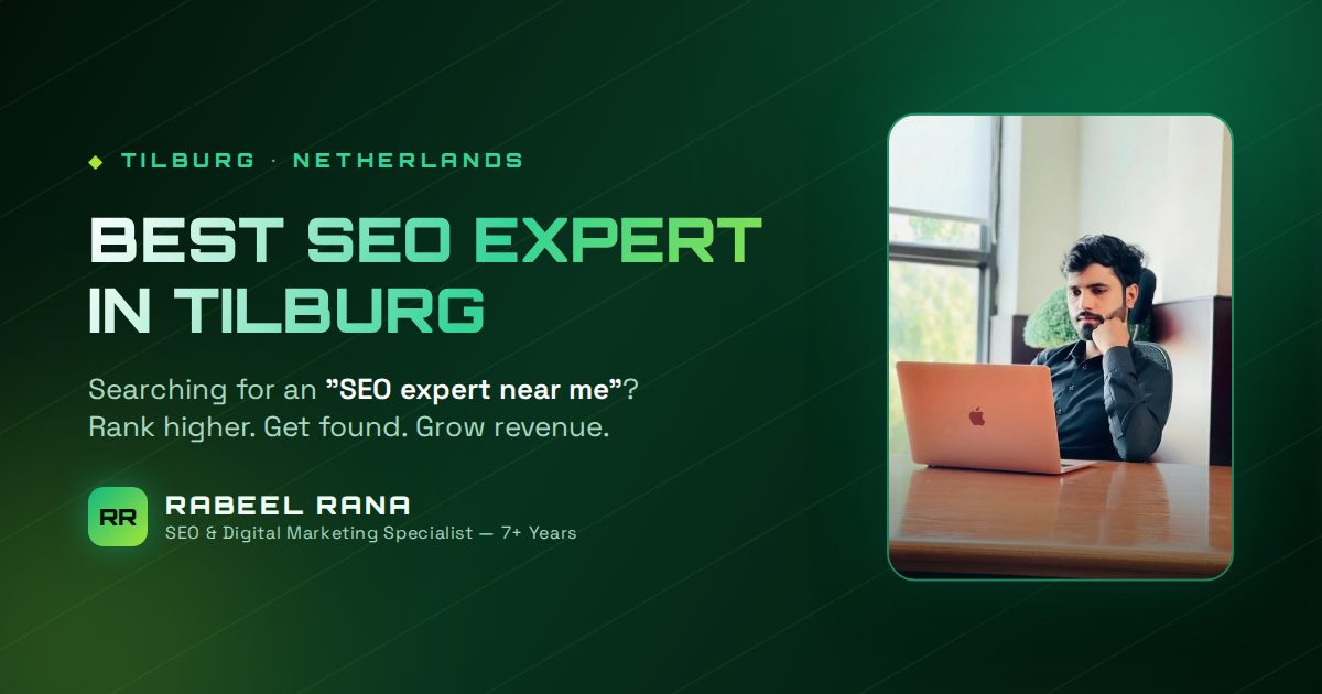 Best SEO Expert in Tilburg — Rank Higher, Get Found, Grow Revenue