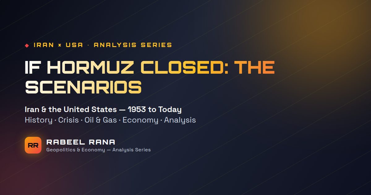 What If Iran Closed the Strait of Hormuz? Scenarios, Costs and Consequences